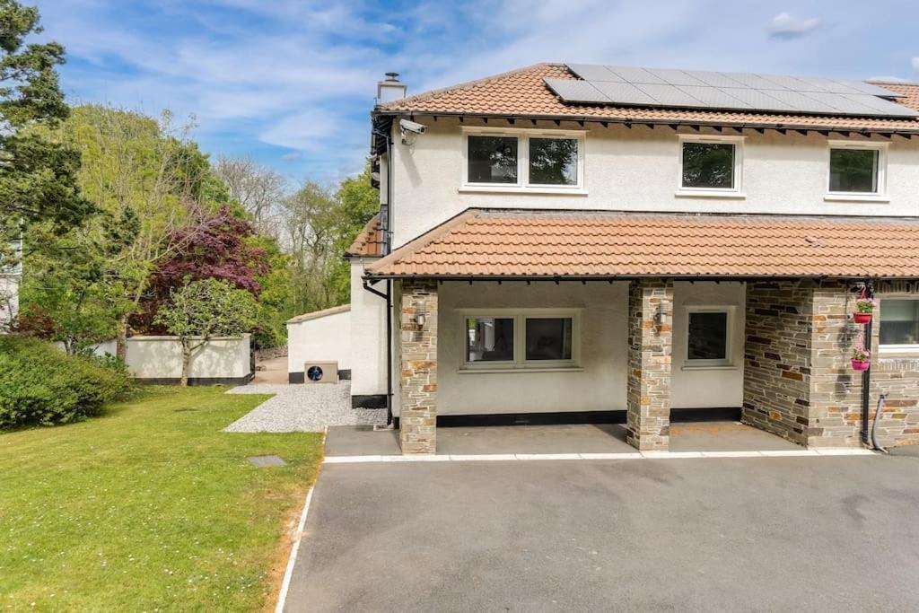 White Cottage Stunning Contemporary 2 Bedroom 2 Ensuite Annex With Hot Tub Plymouth Kültér fotó